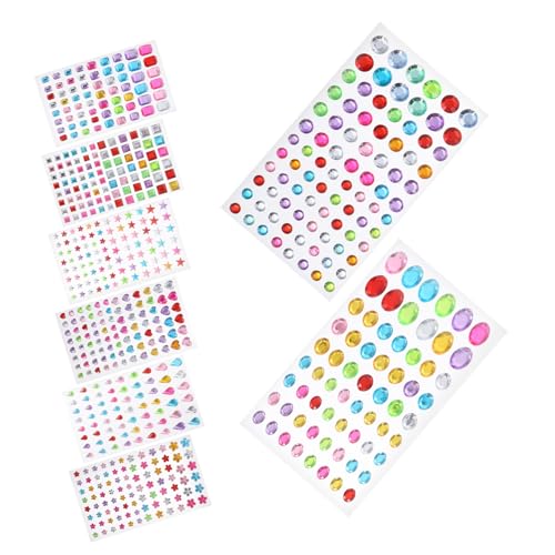 EPIGEIST 8 Blätter Strasssteine Selbstklebend Funkelnden Schmucksteinen für Scrapbooking DIY Basteln Journale Alben Vielseitige Glitzersteine zum Verzieren EPIGEIST 8 Blätter Strasssteine Selbstklebend Funkelnden Schmucksteinen für Scrapbooking DIY Basteln Journale Alben Vielseitige Glitzersteine zum Verzieren von EPIGEIST