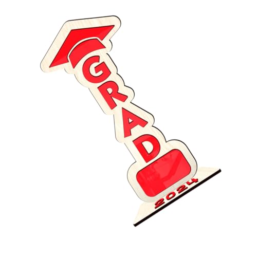 EPIGEIST Abschlussfeier Tischdekoration Holzschild Rot Stabile Party Deko Class Of Party Ornament für Season Feier EPIGEIST Abschlussfeier Tischdekoration Holzschild Rot Stabile Party Deko Class Of Party Ornament für Season Feier von EPIGEIST