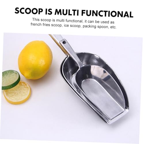 EPIGEIST Aluminium Eisschaufel Robust Langlebig Mehrzweck Eiswürfel Mehlschaufel Küchenhelfer Polierte Oberfläche Bpa frei Sicher für Eis Zucker Nüsse Mehl Geeignet EPIGEIST Aluminium Eisschaufel Robust Langlebig Mehrzweck Eiswürfel Mehlschaufel Küchenhelfer Polierte Oberfläche Bpa frei Sicher für Eis Zucker Nüsse Mehl Geeignet von EPIGEIST