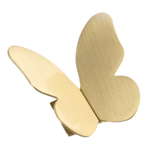 EPIGEIST Aluminiumlegierung Schmetterling Möbelknöpfe Modern Minimalistisch Einloch Schrankgriff Kommode Griff Für Schränke Wohnzimmer Schlafzimmer von EPIGEIST