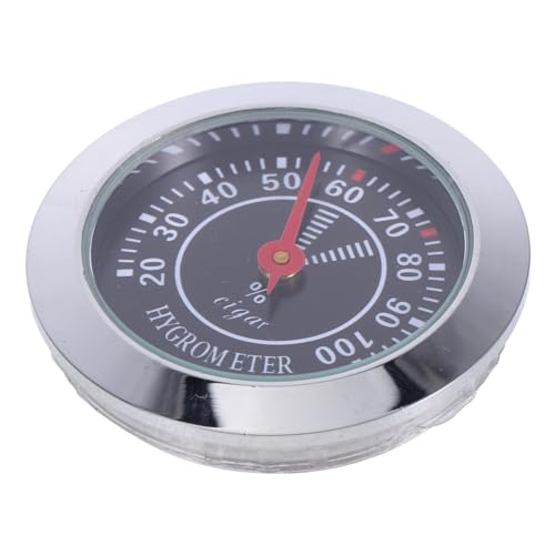 EPIGEIST Analoges Rundes Mechanisches Hygrometer für Zigarren Humidor und Musikinstrumente Präzises Feuchtigkeitsmessgerät Tragbar Batteriefrei für Zigarrenschachtel und Haushalt EPIGEIST Analoges Rundes Mechanisches Hygrometer für Zigarren Humidor und Musikinstrumente Präzises Feuchtigkeitsmessgerät Tragbar Batteriefrei für Zigarrenschachtel und Haushalt von EPIGEIST