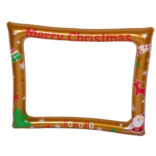 EPIGEIST Aufblasbarer Weihnachts-fotorahmen Goldfarbig für Festliche Partys Familienfeiern Vielseitige Weihnachtsdeko Lustiges Foto-requisit für Interaktive Fotokabine und Erinnerungen EPIGEIST Aufblasbarer Weihnachts-fotorahmen Goldfarbig für Festliche Partys Familienfeiern Vielseitige Weihnachtsdeko Lustiges Foto-requisit für Interaktive Fotokabine und Erinnerungen von EPIGEIST