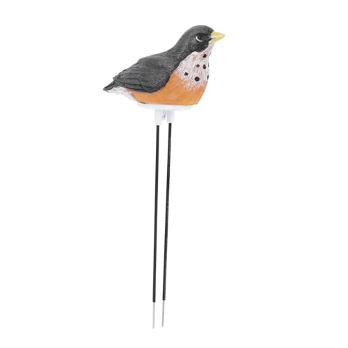 EPIGEIST Bodenfeuchtigkeitsmesser Vogel Design mit Bewässerungsalarm Pflanzen und Blumenerde Feuchtigkeitstester Ph Sensor Langlebiger Resin Sensor für Blumentöpfe Schwarz von EPIGEIST