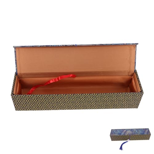 EPIGEIST Brocade Scroll Storage Box für Chinesische Kalligrafie und Malerei Langlebige Kunstrollen Aufbewahrung Tragbare Aufbewahrungslösung für Zuhause Büro und Galerie Elegantes Design EPIGEIST Brocade Scroll Storage Box für Chinesische Kalligrafie und Malerei Langlebige Kunstrollen Aufbewahrung Tragbare Aufbewahrungslösung für Zuhause Büro und Galerie Elegantes Design von EPIGEIST