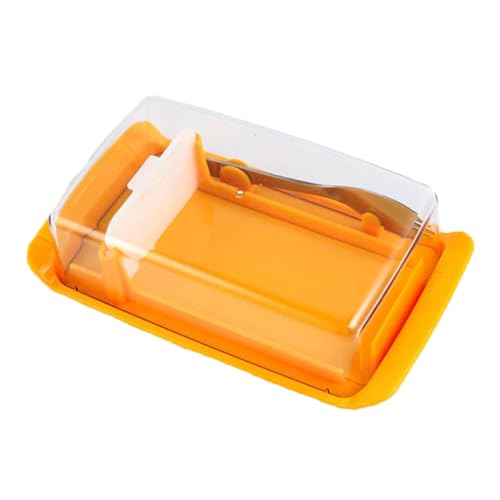 EPIGEIST Butter Aufbewahrungsbox mit Transparentem Deckel Rustfrei und Langlebig Design für Haushaltsgeschirr zur Lagerung und Portionierung von Butter Zuhause von EPIGEIST