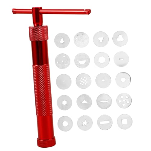 EPIGEIST Clay Extruder Set Tonpressen Werkzeug mit Formen DIY Modellierwerkzeug für Polymer Clay Basteln und Töpfern Skulpturieren für Anfänger und Künstler EPIGEIST Clay Extruder Set Tonpressen Werkzeug mit Formen DIY Modellierwerkzeug für Polymer Clay Basteln und Töpfern Skulpturieren für Anfänger und Künstler von EPIGEIST