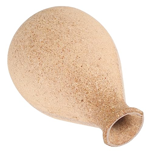 EPIGEIST DIY Holzblumen Vase Klein Rustikal Unvollendeter Stabiler Blumenkübel aus Holz für Haus und Bürodekoration Handbemalbar Langlebig für Frische und Künstliche Blumen von EPIGEIST
