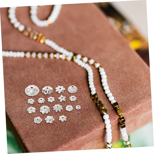 EPIGEIST DIY Schmuckperlen Bead Caps aus Langlebigem Metall Rostfrei Vielseitige Perlenkappen für Armbänder Halsketten Basteln Silberfarbene Spacer für Einzigartige Schmuckherstellung und EPIGEIST DIY Schmuckperlen Bead Caps aus Langlebigem Metall Rostfrei Vielseitige Perlenkappen für Armbänder Halsketten Basteln Silberfarbene Spacer für Einzigartige Schmuckherstellung und von EPIGEIST