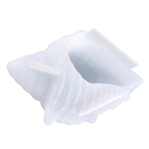 EPIGEIST DIY Silikonform Muschel Aufbewahrungsbox Gießform Epoxidharz Resin Casting Form für Schmuck und Bastelzubehör Reißfest Wiederverwendbar Glatt Glänzend für Kreative Handarbeiten von EPIGEIST