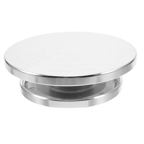 EPIGEIST Doppelseitiger Aluminiumlegierung Töpferscheibe mit Drehlager Drehbare Drehplatte für Tonmodellierung Langlebige Stabile Basisausführung für Skulpturen und Keramikhandwerk EPIGEIST Doppelseitiger Aluminiumlegierung Töpferscheibe mit Drehlager Drehbare Drehplatte für Tonmodellierung Langlebige Stabile Basisausführung für Skulpturen und Keramikhandwerk von EPIGEIST