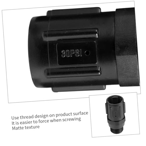 EPIGEIST Druckregler für Tropfbewässerung Gewinde Psi Wasserdruckminderer Schwarz Flammfest Langlebig Installieren Geeignet für Garten Landwirtschaft und Parkbewässerung EPIGEIST Druckregler für Tropfbewässerung Gewinde Psi Wasserdruckminderer Schwarz Flammfest Langlebig Installieren Geeignet für Garten Landwirtschaft und Parkbewässerung von EPIGEIST