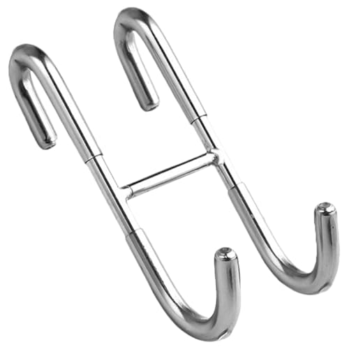 EPIGEIST Edelstahl Duschhaken S Form Rostfrei für Glasduschtür Badezimmer Aufbewahrung Handtuch und Bademantelhalter Platzsparend für Handtücher Badaccessoires Kleidung EPIGEIST Edelstahl Duschhaken S Form Rostfrei für Glasduschtür Badezimmer Aufbewahrung Handtuch und Bademantelhalter Platzsparend für Handtücher Badaccessoires Kleidung von EPIGEIST