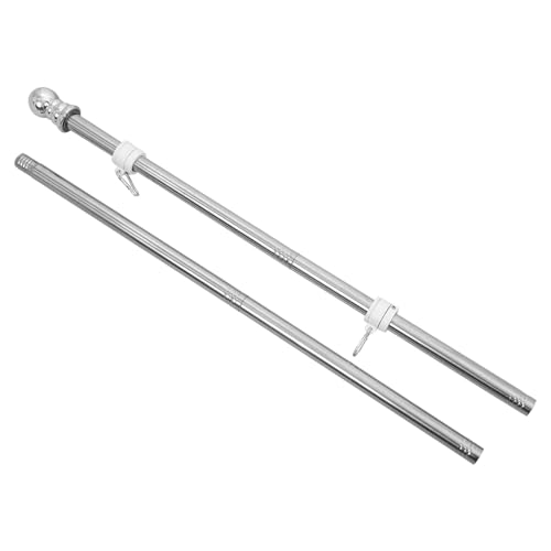 EPIGEIST Edelstahl Fahnenmast mit Drehbarem Flaggenhalter Wetterfest Stabil für Garten Terrasse und Außenbereich EPIGEIST Edelstahl Fahnenmast mit Drehbarem Flaggenhalter Wetterfest Stabil für Garten Terrasse und Außenbereich von EPIGEIST