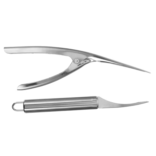 EPIGEIST Edelstahl Garnelenschäler Praktischer und Langlebiger Shrimp Peeler mit Robustem Griff Einfach zu Bedienen für Fisch und Garnelen als Tragbares Küchenzubehör für Haushalt und EPIGEIST Edelstahl Garnelenschäler Praktischer und Langlebiger Shrimp Peeler mit Robustem Griff Einfach zu Bedienen für Fisch und Garnelen als Tragbares Küchenzubehör für Haushalt und von EPIGEIST