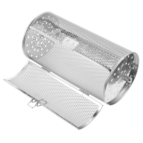 EPIGEIST Edelstahl Grillkorb Drehbarer Ofen Rostfreier Backkorb für Erdnüsse Kastanien Gemüse Gleichmäßiges Grillen Spülmaschinenfest EPIGEIST Edelstahl Grillkorb Drehbarer Ofen Rostfreier Backkorb für Erdnüsse Kastanien Gemüse Gleichmäßiges Grillen Spülmaschinenfest von EPIGEIST