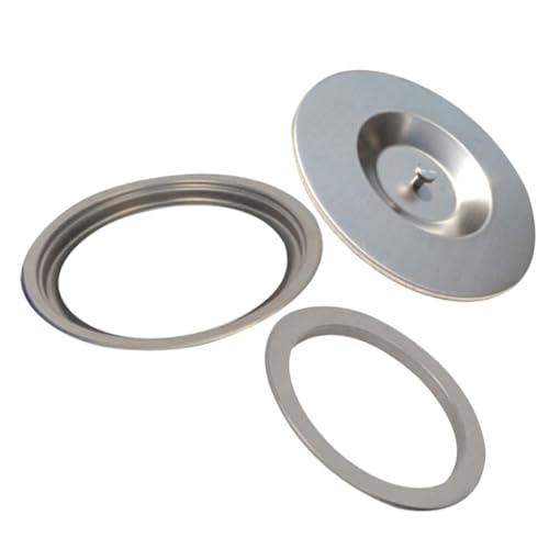 EPIGEIST Edelstahl Küchenmülleimer Deckel Recessed Abfalleimer Ersatzdeckel für Arbeitsplatte Rostfrei Platzsparend Passend für Eingelassene Müllbehälter Langlebig und Pflegeleicht EPIGEIST Edelstahl Küchenmülleimer Deckel Recessed Abfalleimer Ersatzdeckel für Arbeitsplatte Rostfrei Platzsparend Passend für Eingelassene Müllbehälter Langlebig und Pflegeleicht von EPIGEIST