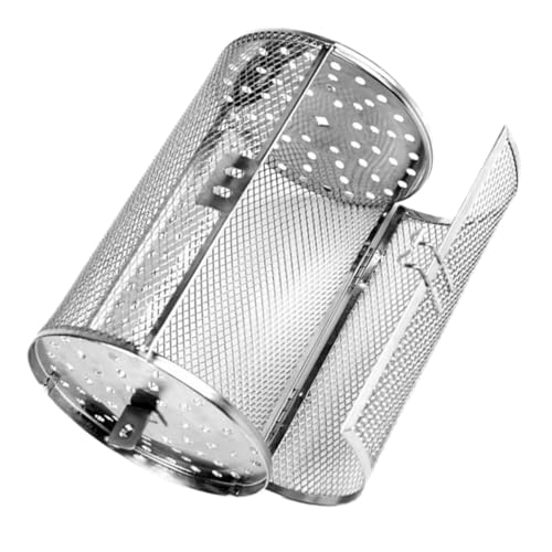 EPIGEIST Edelstahl Rostfreier Grillkorb Drehbarer Grillrost für Outdoor Barbecue Gemüse und Nüsse Verschleißfester Ofenkäfig für Backofen und Grill Vielseitiger Grillzubehör für EPIGEIST Edelstahl Rostfreier Grillkorb Drehbarer Grillrost für Outdoor Barbecue Gemüse und Nüsse Verschleißfester Ofenkäfig für Backofen und Grill Vielseitiger Grillzubehör für von EPIGEIST