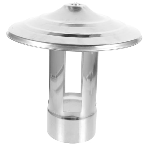 EPIGEIST Edelstahl Schornstein Abdeckung Regenhaube Kamin Rohrkappe Wetterfest Rostfrei Einfach zu Montieren für Wohnbereich Kamin Wind Schneeschutz EPIGEIST Edelstahl Schornstein Abdeckung Regenhaube Kamin Rohrkappe Wetterfest Rostfrei Einfach zu Montieren für Wohnbereich Kamin Wind Schneeschutz von EPIGEIST