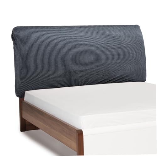 EPIGEIST Elastische Kopfteilbezug Hussen Stretch Polyester Bettkopfteil Schutz Staubdicht Universalpassform Waschbar Kopfteil Schoner für Schlafzimmer von EPIGEIST