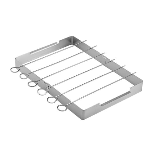 EPIGEIST Faltbarer Edelstahl Grillrost Hitzebeständig Tragbar Grillwerkzeug für Barbecue Campinggrill Outdoor BBQ Geeignet aus Lebensmittelechtem Material Robust und Rostfrei von EPIGEIST