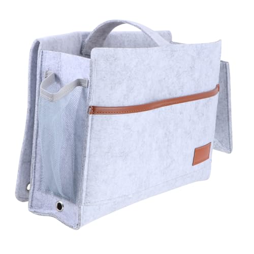 EPIGEIST Filz Aufbewahrungstasche zum Einhängen an Bett und Sofa Robuste Filz Hängeorganizer Vielseitige Aufbewahrungstasche für Schlafzimmer und Wohnzimmer Modernes Design EPIGEIST Filz Aufbewahrungstasche zum Einhängen an Bett und Sofa Robuste Filz Hängeorganizer Vielseitige Aufbewahrungstasche für Schlafzimmer und Wohnzimmer Modernes Design von EPIGEIST