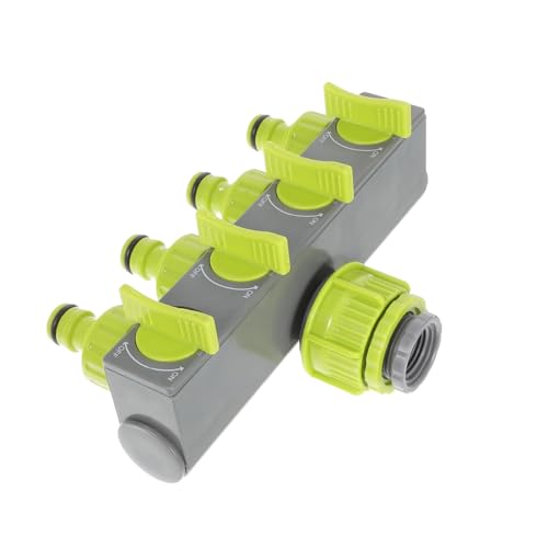 EPIGEIST Garten Wasserschlauch Verteiler Fach Y Verteiler aus Langlebigem Abs Individuell Absperrbar Kompatibel mit Sprinkler und Wasserhähnen für Vielseitige Gartenbewässerung EPIGEIST Garten Wasserschlauch Verteiler Fach Y Verteiler aus Langlebigem Abs Individuell Absperrbar Kompatibel mit Sprinkler und Wasserhähnen für Vielseitige Gartenbewässerung von EPIGEIST