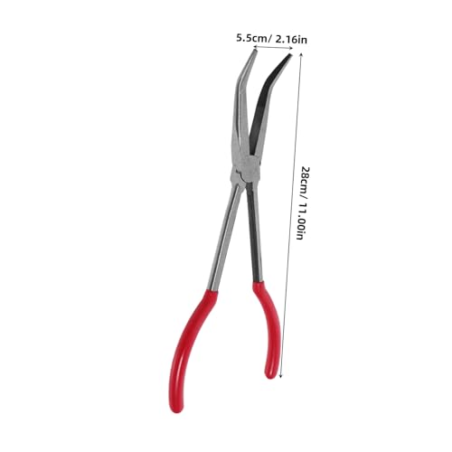 EPIGEIST Tiegelschalen-feuerzange Gebogen Schmuckzange Aus Kohlenstoffstahl Für Metallbearbeitung Hitzebeständige Präzisionszange Mit Langer Reichweite EPIGEIST Tiegelschalen-feuerzange Gebogen Schmuckzange Aus Kohlenstoffstahl Für Metallbearbeitung Hitzebeständige Präzisionszange Mit Langer Reichweite von EPIGEIST