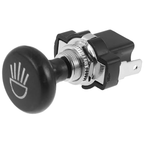 EPIGEIST Golfcart Lichtschalter Push pull mit Hoher Präzision Stabiler Schalterknopf Kompatibel für Clubcar Ezgo Elektromobil Langlebiger Kopflichtschalter für Vielseitige Golfwagen von EPIGEIST