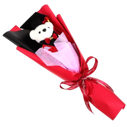 EPIGEIST Graduation Bear Bouquet Roter Doktorbär Plüschstrauß Einzigartiges Abschlussgeschenk Partydeko Fotorequisite für Absolventen EPIGEIST Graduation Bear Bouquet Roter Doktorbär Plüschstrauß Einzigartiges Abschlussgeschenk Partydeko Fotorequisite für Absolventen von EPIGEIST