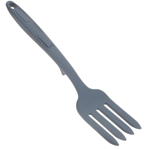 EPIGEIST Große Silikon kochgabel für Nudeln und Salat Ergonomische Hitzebeständige Gabel zum Rühren und Servieren Multifunktional für Küche Restaurant und Camping Bpa frei Langlebig von EPIGEIST