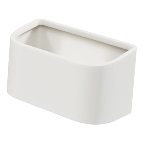 EPIGEIST Hängender Küchenmülleimer mit Großem Fassungsvermögen Platzsparend für Schranktür Leicht zu Reinigen Ergonomisch zum Aufhängen Weiß Vielseitig für Küche und Bad Geeignet von EPIGEIST