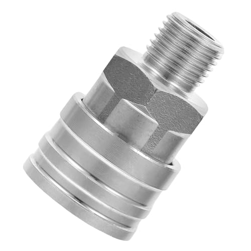 EPIGEIST Hochdruck Wasseranschluss Edelstahl Sprühanschluss Gartenschlauch Adapter Schnellverbinder für Hochdruckreiniger Robust Langlebig Kompakt Einfach zu Montieren EPIGEIST Hochdruck Wasseranschluss Edelstahl Sprühanschluss Gartenschlauch Adapter Schnellverbinder für Hochdruckreiniger Robust Langlebig Kompakt Einfach zu Montieren von EPIGEIST