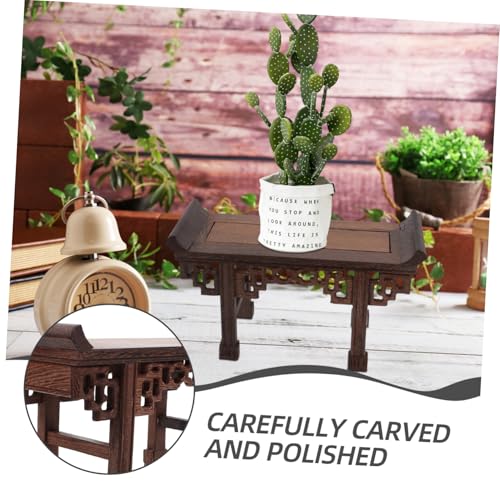 EPIGEIST Hochwertiger Holzständer aus Robustem Hartholz Kleiner Tischsockel für Vasen und Pflanzen Eleganter Wohnzimmertisch als Dekoration und Aufbewahrungsbasis Vielseitiger Holzpodest EPIGEIST Hochwertiger Holzständer aus Robustem Hartholz Kleiner Tischsockel für Vasen und Pflanzen Eleganter Wohnzimmertisch als Dekoration und Aufbewahrungsbasis Vielseitiger Holzpodest von EPIGEIST