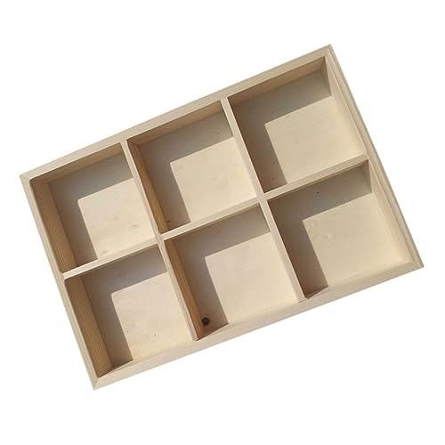 EPIGEIST Holzbox mit Fächern Kompakter Schreibtisch organizer aus Kiefernholz Aufbewahrungsbox für Ölkreiden Aquarellfarben und Malutensilien Tragbar und Multifunktional EPIGEIST Holzbox mit Fächern Kompakter Schreibtisch organizer aus Kiefernholz Aufbewahrungsbox für Ölkreiden Aquarellfarben und Malutensilien Tragbar und Multifunktional von EPIGEIST
