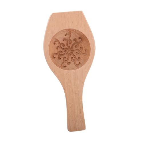 EPIGEIST Holzmodel für Gebäck Dicke Blumendekorform Vielseitig für Gedämpfte Brötchen Teigtaschen und Kuchen Robustes Material Traditionelles Chinesisches Backzubehör für Dessertpressen von EPIGEIST
