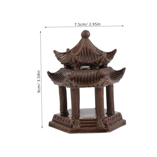 EPIGEIST Keramik Pavillon Ornament Sechseckig Dekorativ für Aquarium und Miniaturgarten Lebensechtes Landschaftsdekor Stabiles Desktop Schmuckstück Geeignet für Garten und Bürogestaltung EPIGEIST Keramik Pavillon Ornament Sechseckig Dekorativ für Aquarium und Miniaturgarten Lebensechtes Landschaftsdekor Stabiles Desktop Schmuckstück Geeignet für Garten und Bürogestaltung von EPIGEIST