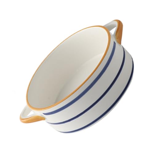 EPIGEIST Keramik Salatschüssel mit Zwei Griffen Multifunktionale Schale für Salat Obst Suppe Spülmaschinenfest Modernes Design Glatte Oberfläche Vielseitig für Zuhause und Küche EPIGEIST Keramik Salatschüssel mit Zwei Griffen Multifunktionale Schale für Salat Obst Suppe Spülmaschinenfest Modernes Design Glatte Oberfläche Vielseitig für Zuhause und Küche von EPIGEIST