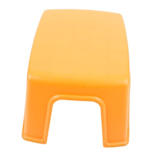 EPIGEIST Kindersitzhocker Kunststoff rutschfest Leichter Tritthocker Stapelbar Belastbar für Kinderzimmer Orange EPIGEIST Kindersitzhocker Kunststoff rutschfest Leichter Tritthocker Stapelbar Belastbar für Kinderzimmer Orange von EPIGEIST