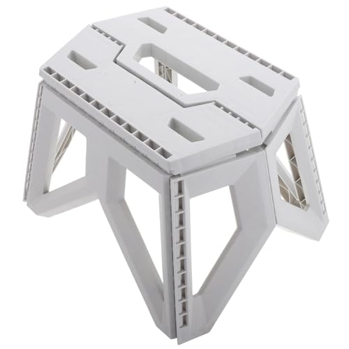 EPIGEIST Kompakter Faltbarer Outdoor Klapphocker aus Robustem Kunststoff Leichter Tragbarer Campingstuhl mit Ergonomischem Sitz Vielseitig für Angeln Reisen Garten und Geeignet von EPIGEIST