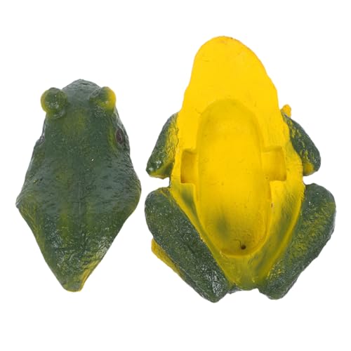 EPIGEIST Kreative Schlüsselbox Dekoration Schlüsselhalter Schlüsseletui Schlüssel Außerhalb Von Gartenfroschstatuen Verstecken Sichere Versteckbehälter Schmuckhalter von EPIGEIST