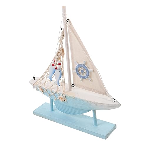 EPIGEIST Holz Segelboot Modell Mediterrane Tischdekoration Aus Holz Elegantes Nautisches Design Kompakte Kunstvoll Verarbeitet Für Wohn Und Büroschmuck EPIGEIST Holz Segelboot Modell Mediterrane Tischdekoration Aus Holz Elegantes Nautisches Design Kompakte Kunstvoll Verarbeitet Für Wohn Und Büroschmuck von EPIGEIST