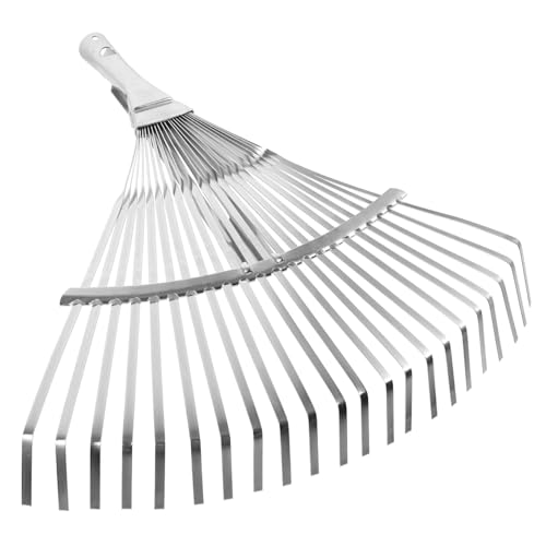 EPIGEIST Laubrechen mit Teleskopierbarem Griff Kohlenstoffstahl Zähne für Gartenpflege und Laubbeseitigung EPIGEIST Laubrechen mit Teleskopierbarem Griff Kohlenstoffstahl Zähne für Gartenpflege und Laubbeseitigung von EPIGEIST
