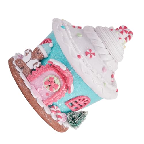 EPIGEIST Leuchtende Softton Schlossfigur Weihnachtsdeko LED Licht Weihnachtsfiguren Haus Bunte Pastellfarben Detailreiche Handwerkskunst Festliche Stimmung für Tisch und Regal EPIGEIST Leuchtende Softton Schlossfigur Weihnachtsdeko LED Licht Weihnachtsfiguren Haus Bunte Pastellfarben Detailreiche Handwerkskunst Festliche Stimmung für Tisch und Regal von EPIGEIST