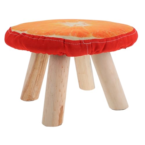 EPIGEIST Kreativer Hocker Für Schuhwechsel Antirutsch Fußhocker Aus Robustem Holz Kleiner Hocker Mit Pilzdesign Für Zuhause Nagelstudio Und Kinderzimmer Praktisch Und Sicher Für Jeden von EPIGEIST
