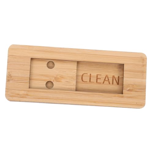 EPIGEIST Magnetischer Geschirrspüler Clean Dirty Schild Holz Sliding Indikator Magnet für Waschmaschine Küchenreinigung Praktische Anzeige Langlebig und Leicht Verschiebbar EPIGEIST Magnetischer Geschirrspüler Clean Dirty Schild Holz Sliding Indikator Magnet für Waschmaschine Küchenreinigung Praktische Anzeige Langlebig und Leicht Verschiebbar von EPIGEIST