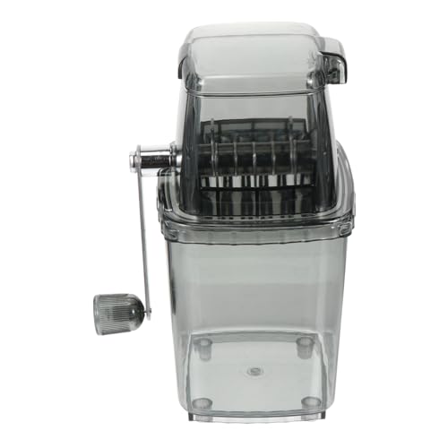 EPIGEIST Manuelle Eiscrusher Handkurbel Eiszerkleinerer aus Edelstahl für Zuhause Hotel Büro Kompakt Langlebig Einfache Bedienung für Slush und Kalte Getränke im Sommer von EPIGEIST