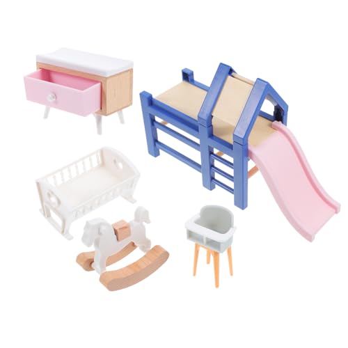 EPIGEIST Maßstab Stabiles Puppenbett Multifunktionale Rutsche Schaukelpferd Kinderstuhl Weiche Farben für Fantasievolles Spiel EPIGEIST Maßstab Stabiles Puppenbett Multifunktionale Rutsche Schaukelpferd Kinderstuhl Weiche Farben für Fantasievolles Spiel von EPIGEIST