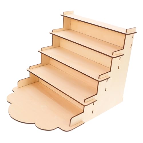 EPIGEIST Mehrstöckiger Holzständer für Postkarten und Grußkarten Stabiles Multifunktionales Präsentationsregal für Theke und Modernes Design Langlebig und Vielseitig Einsetzbar von EPIGEIST