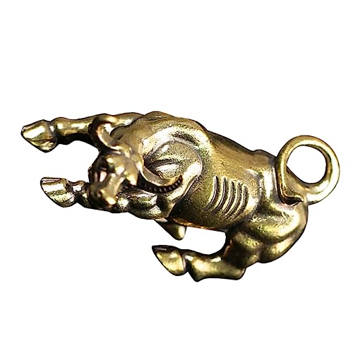 EPIGEIST Messing Figurine Retro Bull Ornament Vintage Ox Statue Tischdeko Kompaktes Design für Zuhause Büro Dekoration EPIGEIST Messing Figurine Retro Bull Ornament Vintage Ox Statue Tischdeko Kompaktes Design für Zuhause Büro Dekoration von EPIGEIST