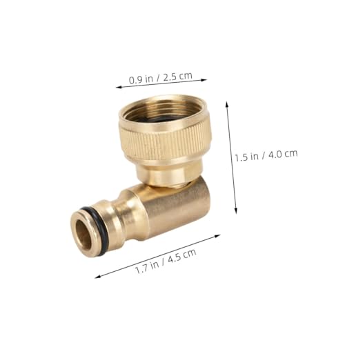 EPIGEIST Messing Wasserhahn Adapter mit Drehbarem Schlauchanschluss Schnell Montierbarer Gartenschlauch Verbinder Flexibel Einstellbarer Wasserrohr Schnellkupplung für Garten und Küche EPIGEIST Messing Wasserhahn Adapter mit Drehbarem Schlauchanschluss Schnell Montierbarer Gartenschlauch Verbinder Flexibel Einstellbarer Wasserrohr Schnellkupplung für Garten und Küche von EPIGEIST